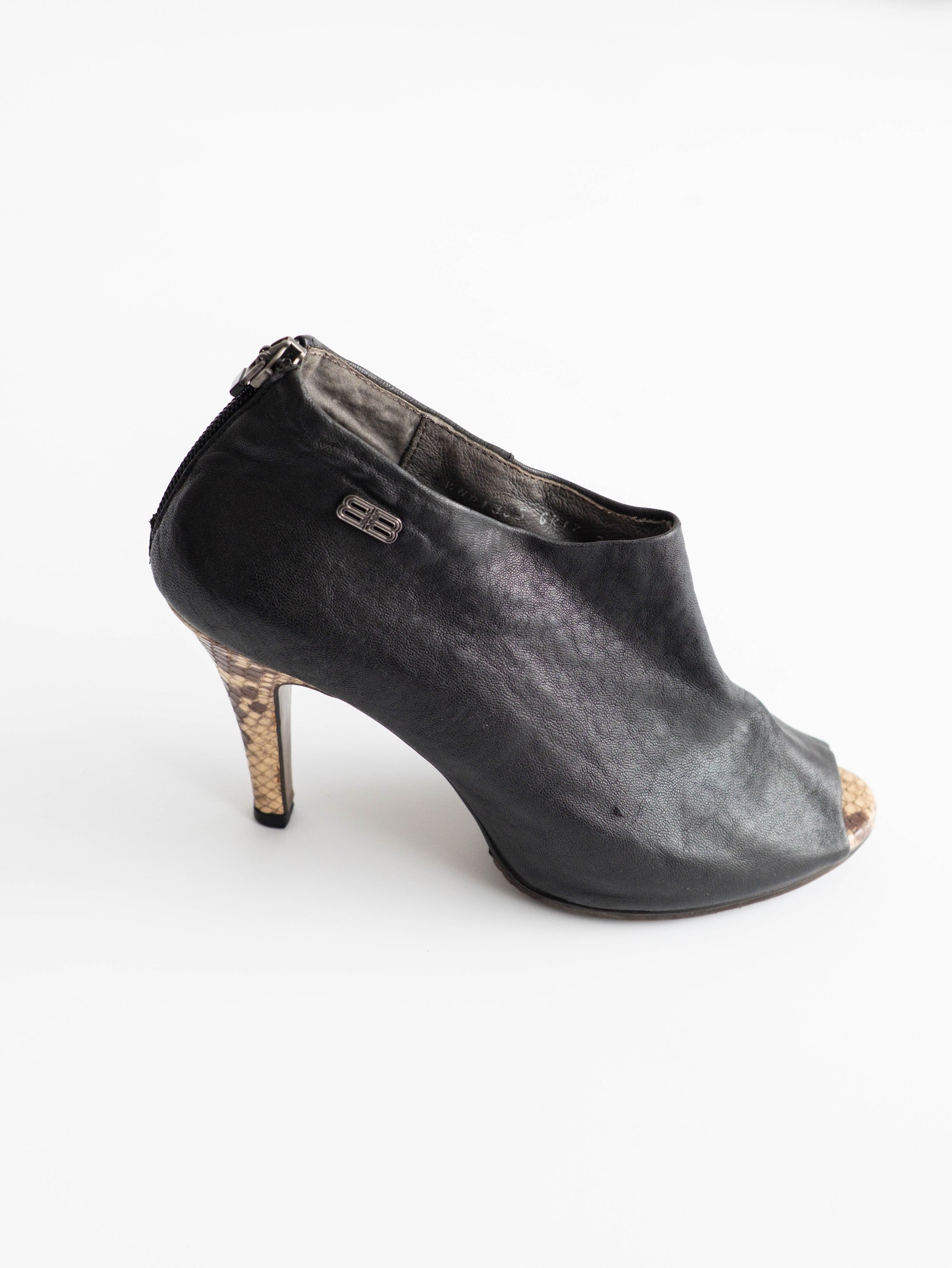 1990s BALENCIAGA BLACK HEELS