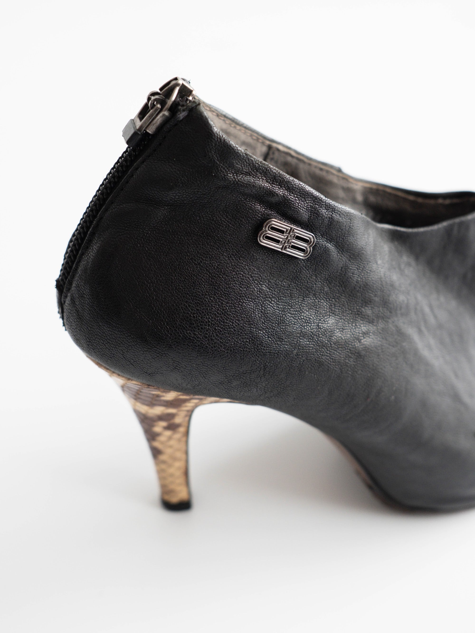 1990s BALENCIAGA BLACK HEELS