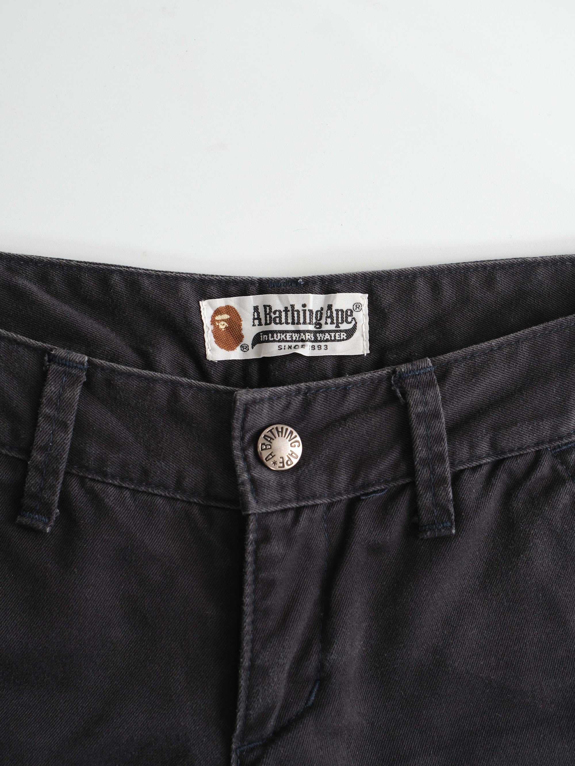 1990s BAPE BLACK WOMAN SHORTS