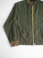 1990s BAPE MOSS " STA " WINDBREAKER JACKET