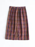 1990s BURBERRY PLAID / TARTAN MULTI SKIRT
