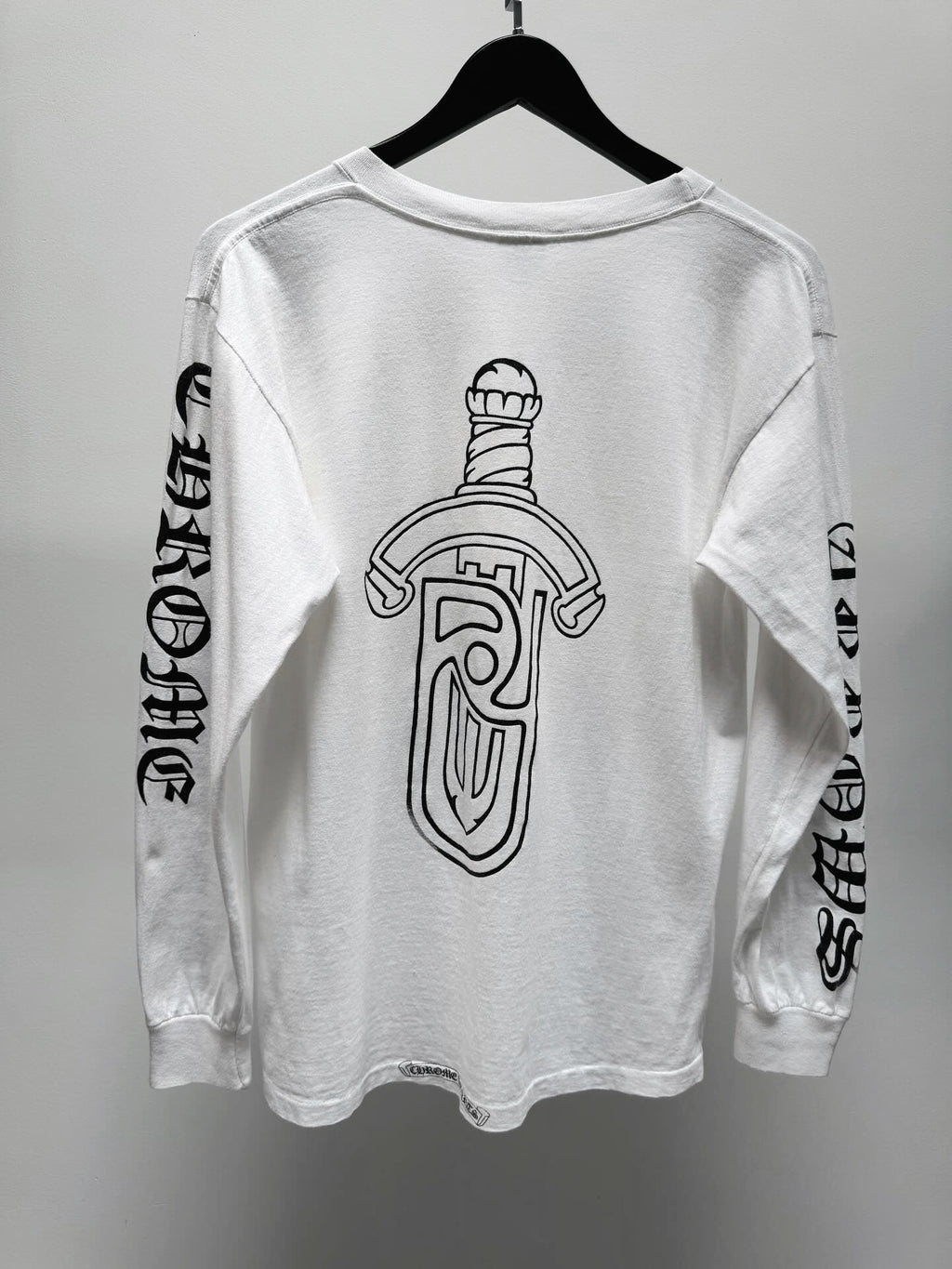 1990s CHROME HEARTS WHITE X UNITED ARROW LS T-SHIRT