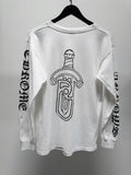 1990s CHROME HEARTS WHITE X UNITED ARROW LS T-SHIRT