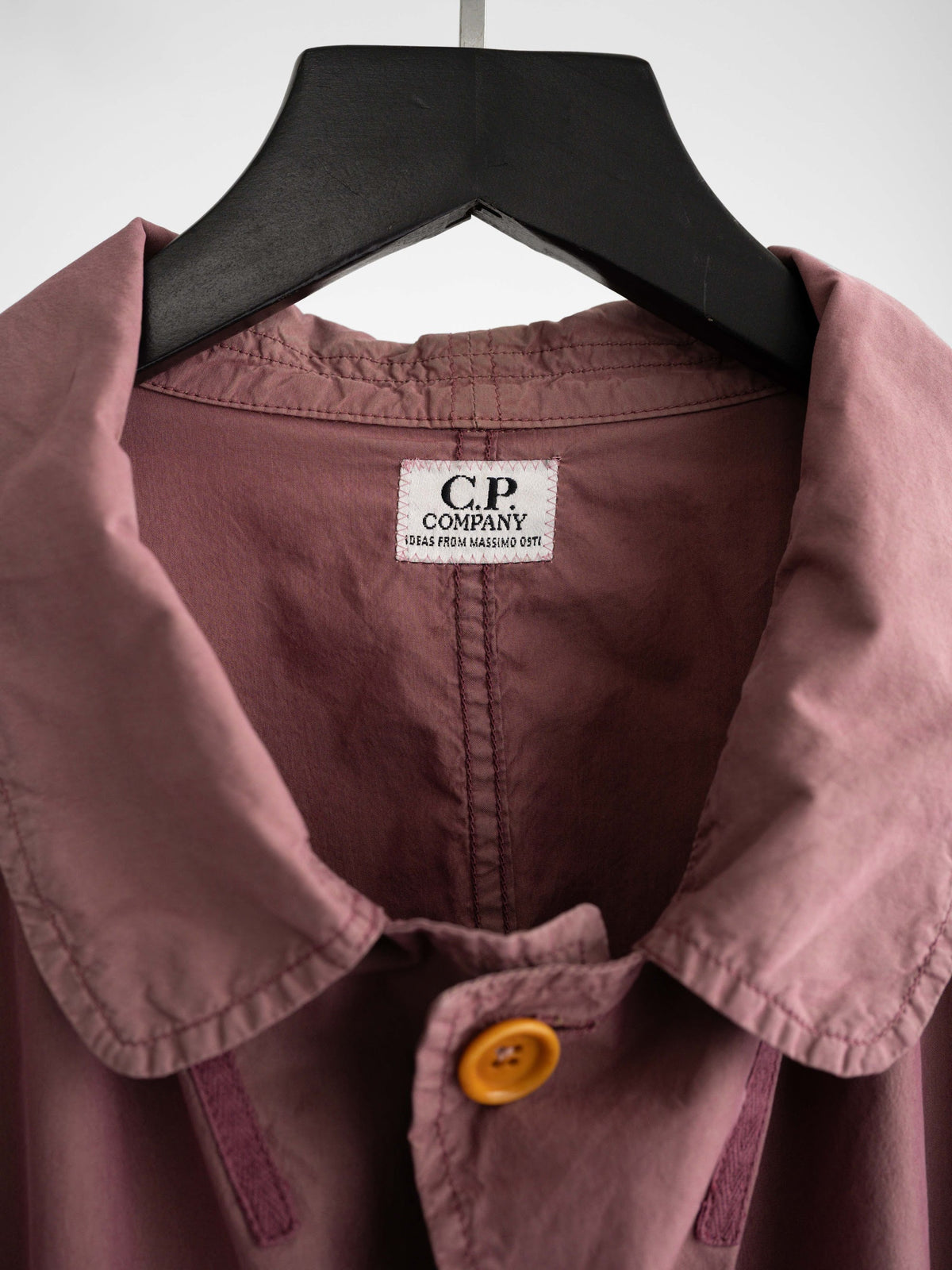 1990s CP COMPANY BURGUNDY BY MASSIMO OSTI JACKET