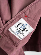 1990s CP COMPANY BURGUNDY BY MASSIMO OSTI JACKET