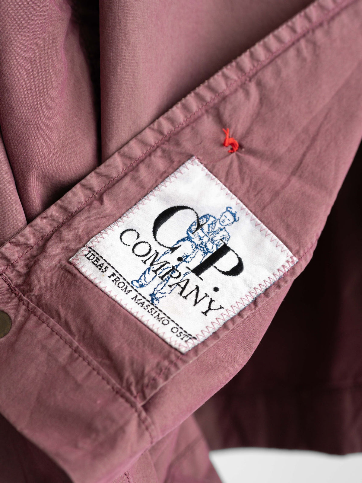 1990s CP COMPANY BURGUNDY BY MASSIMO OSTI JACKET