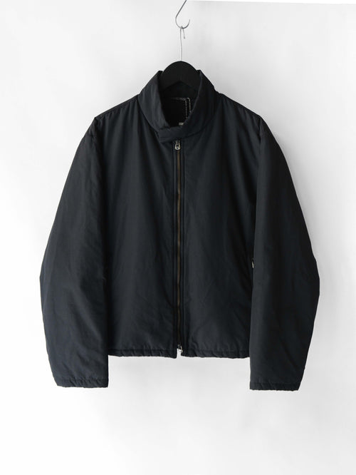 1990s FENDI BLACK MADE IN ITALY BOMBER JACKET