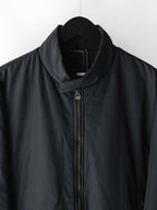 1990s FENDI BLACK MADE IN ITALY BOMBER JACKET
