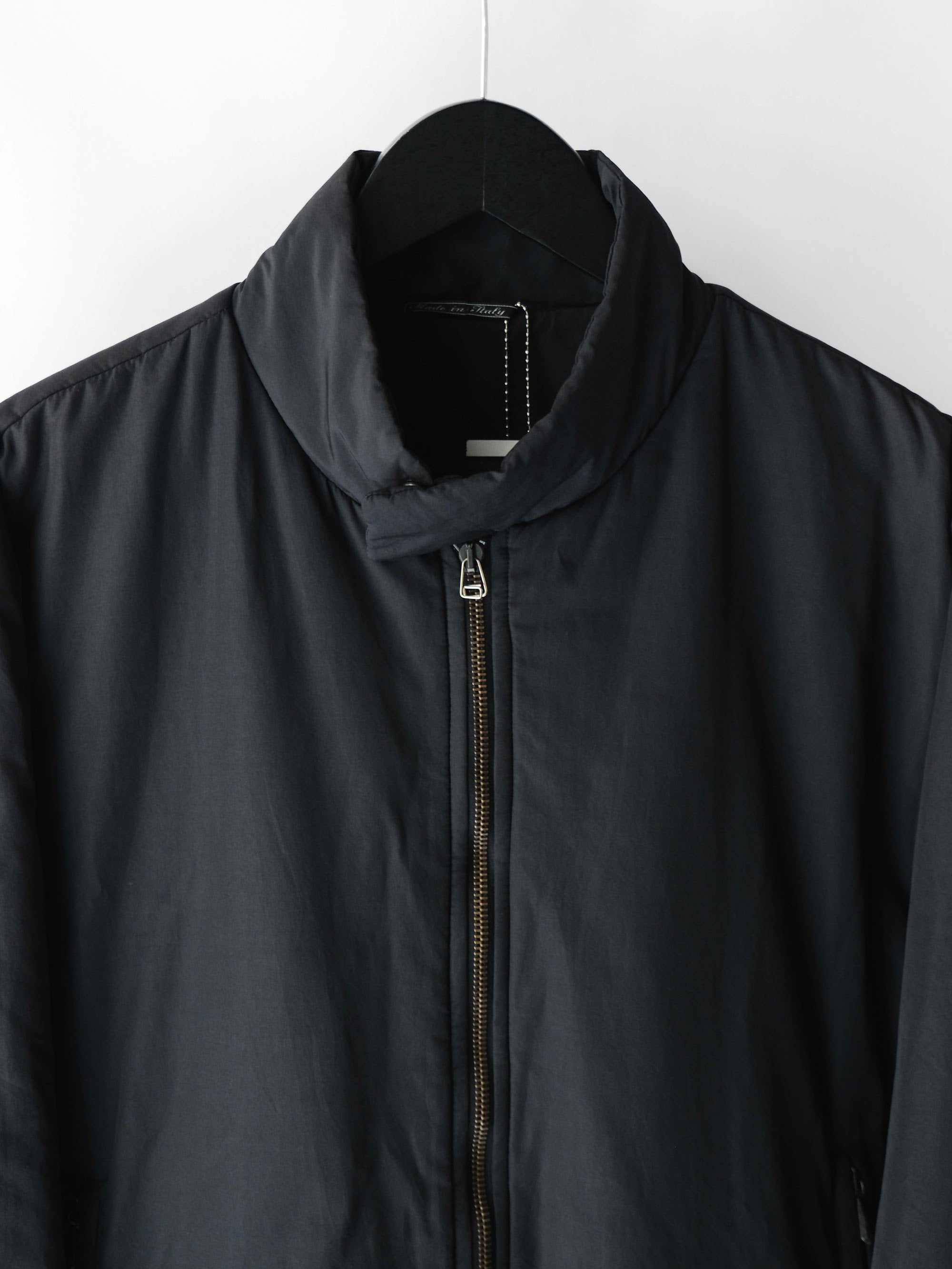 1990s FENDI BLACK MADE IN ITALY BOMBER JACKET