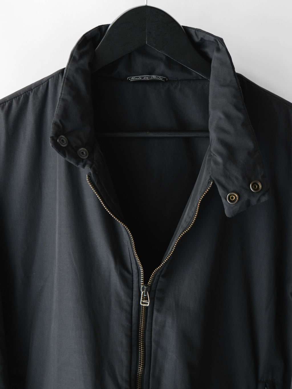 1990s FENDI BLACK MADE IN ITALY BOMBER JACKET