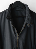 1990s FENDI BLACK MADE IN ITALY BOMBER JACKET