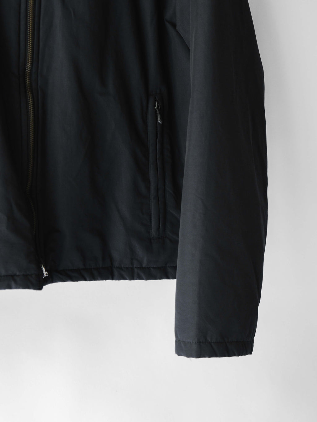 1990s FENDI BLACK MADE IN ITALY BOMBER JACKET