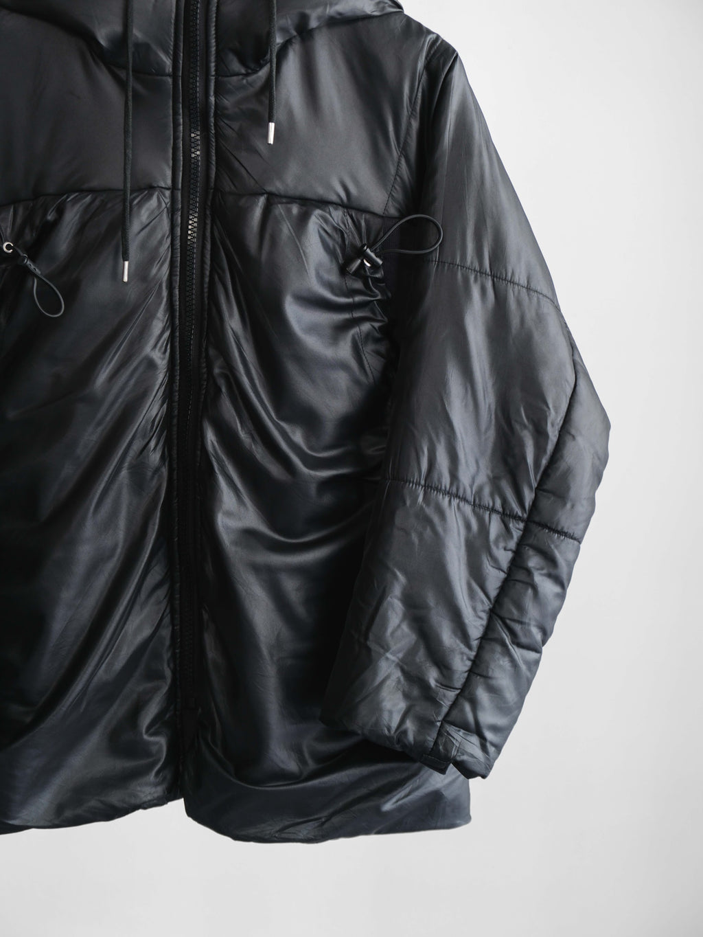 1990s FINAL HOME BLACK PUFFER JACKET