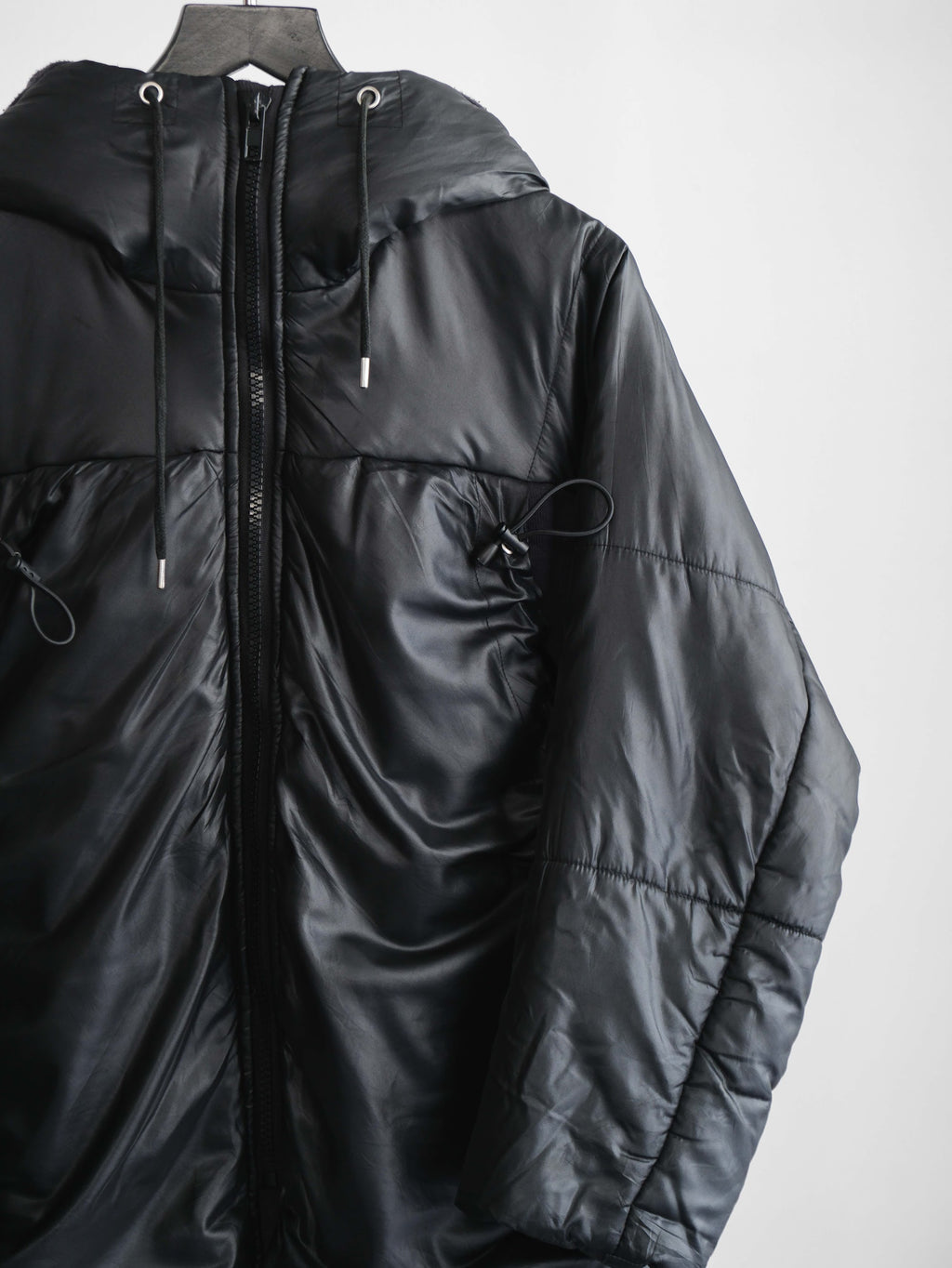 1990s FINAL HOME BLACK PUFFER JACKET