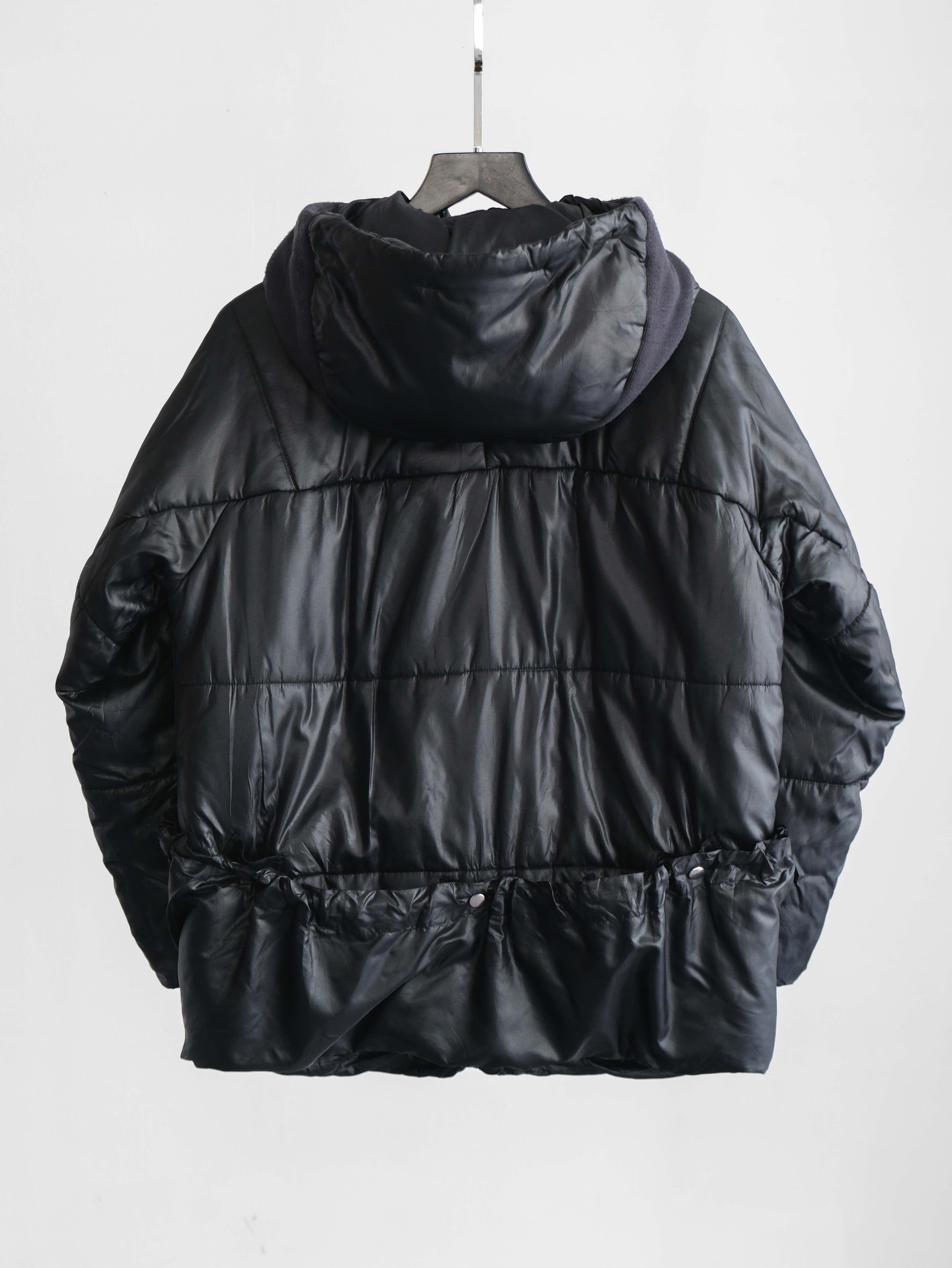 1990s FINAL HOME BLACK PUFFER JACKET