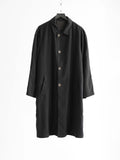 1990s GIORGIO ARMANI BLACK SINGLE BREASTED COAT