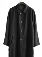 1990s GIORGIO ARMANI BLACK SINGLE BREASTED COAT