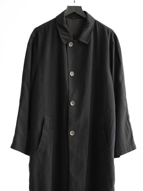 1990s GIORGIO ARMANI BLACK SINGLE BREASTED COAT