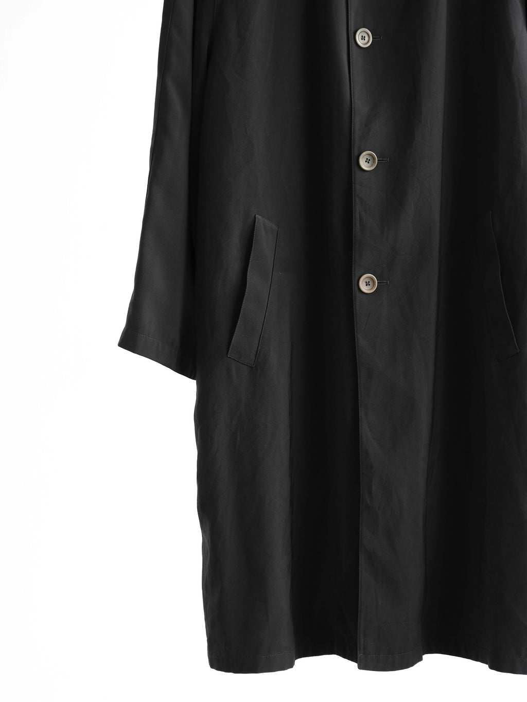 1990s GIORGIO ARMANI BLACK SINGLE BREASTED COAT
