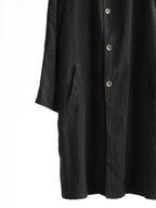 1990s GIORGIO ARMANI BLACK SINGLE BREASTED COAT