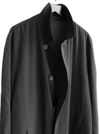 1990s GIORGIO ARMANI BLACK SINGLE BREASTED COAT