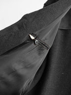 1990s GIORGIO ARMANI BROWN WOOL COAT