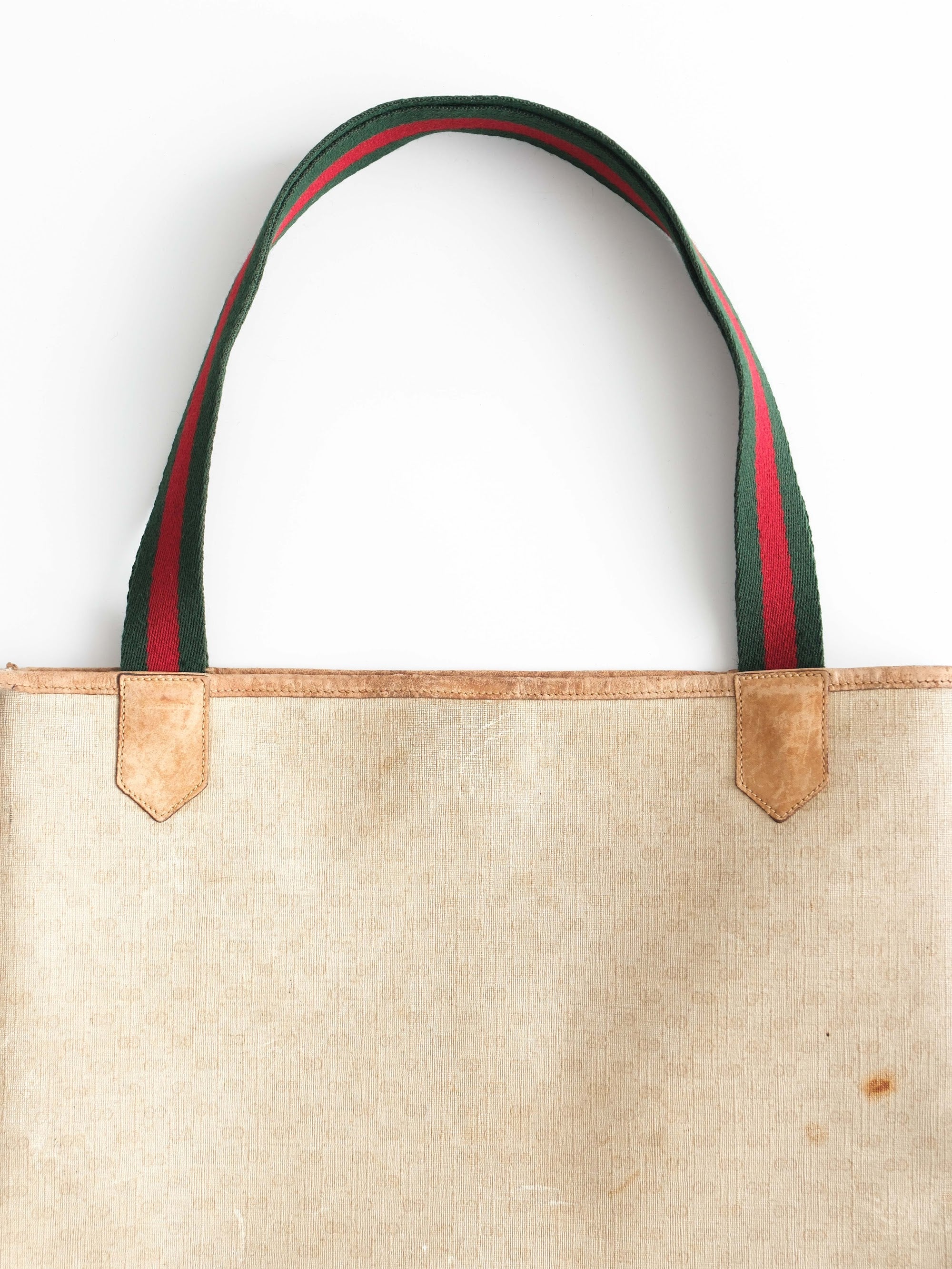 1990s GUCCI CREAM SHOULDER BAG