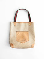 1990s GUCCI CREAM SHOULDER BAG