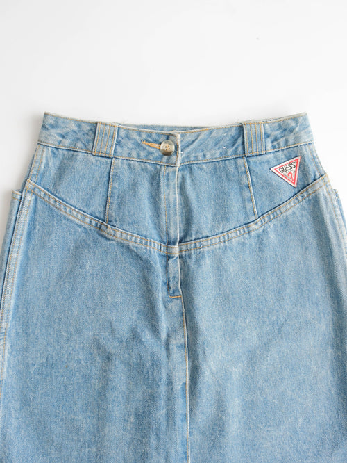 1990s GUESS DENIM GEORGES MARCIANO SKIRT