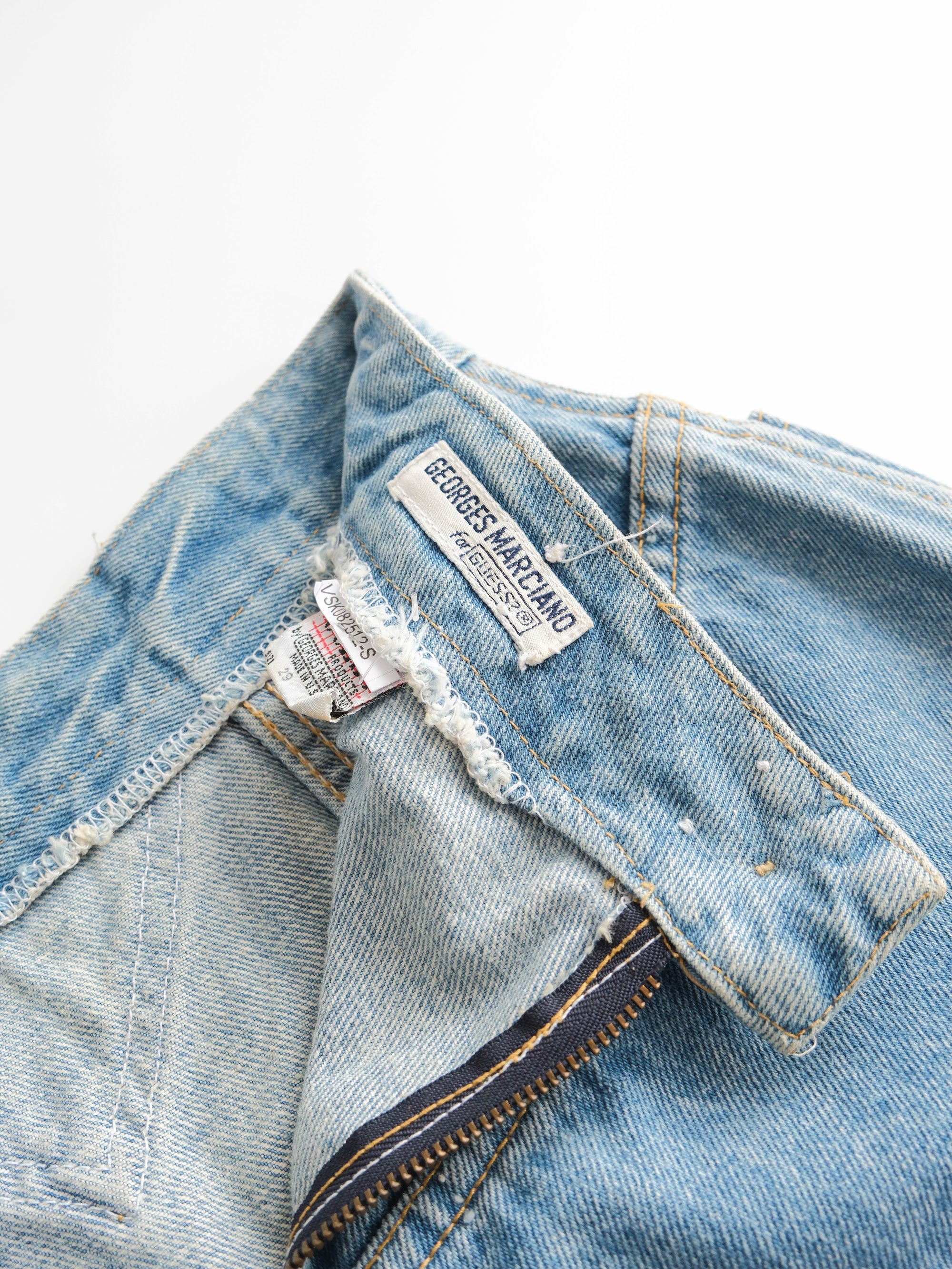 1990s GUESS DENIM GEORGES MARCIANO SKIRT