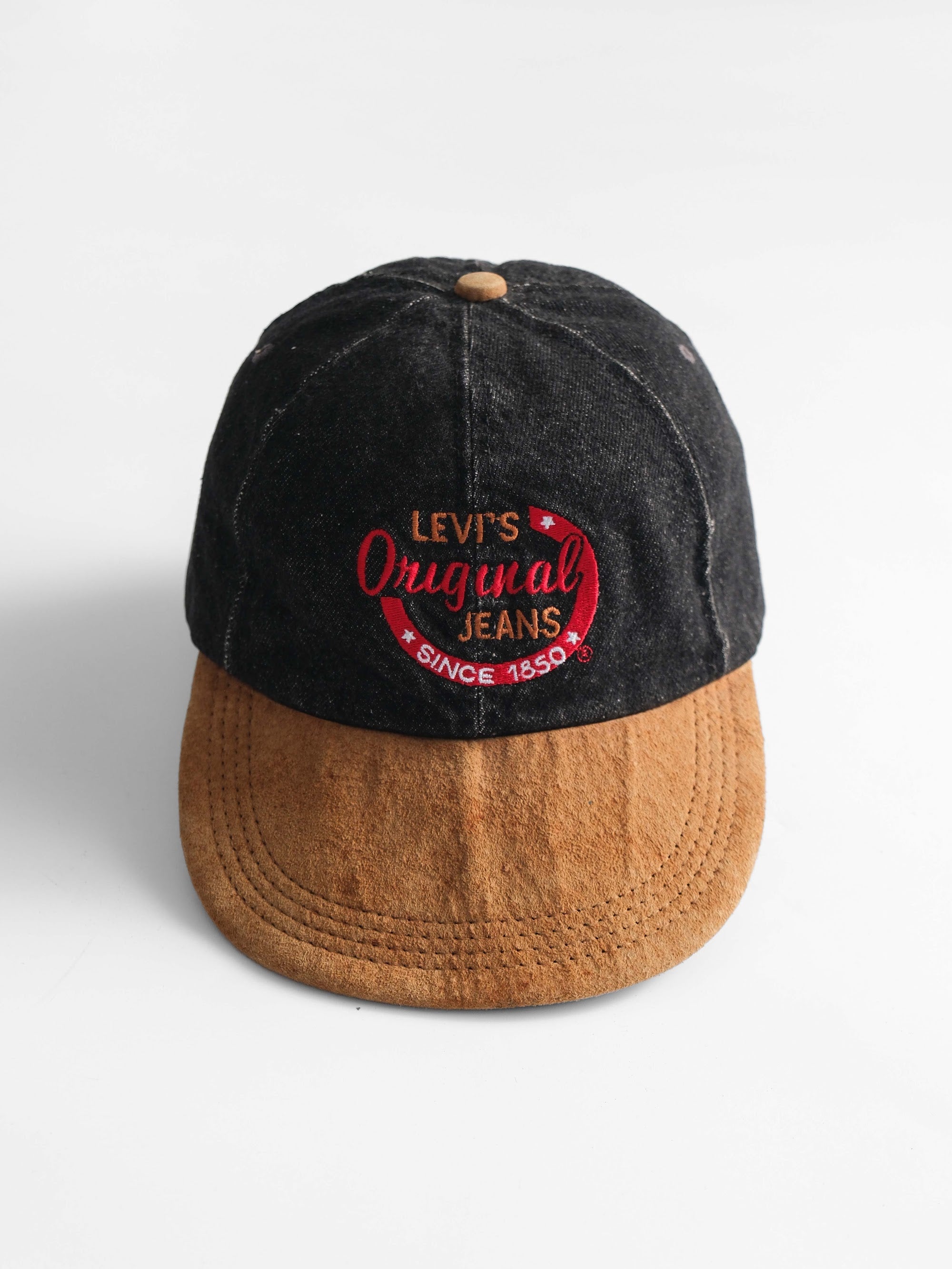 1990s LEVIS EMBROIDERED BLACK HAT