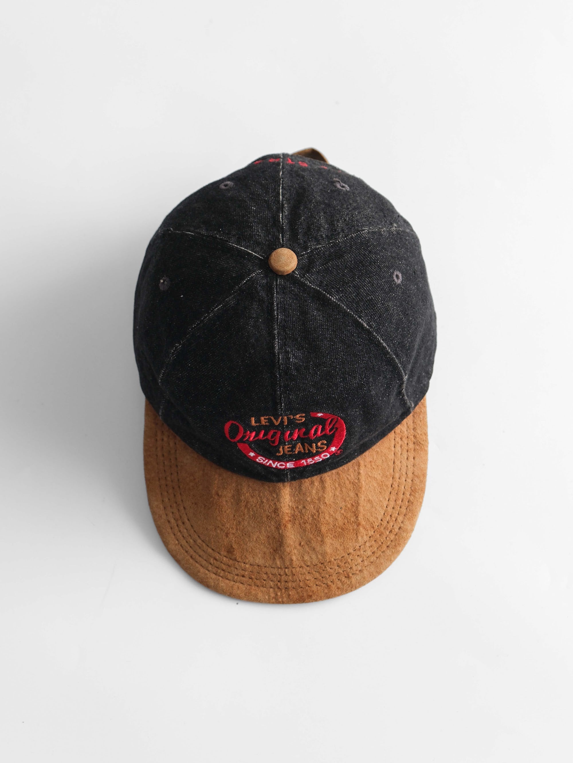 1990s LEVIS EMBROIDERED BLACK HAT