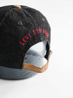 1990s LEVIS EMBROIDERED BLACK HAT