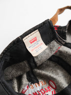 1990s LEVIS EMBROIDERED BLACK HAT