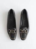 1990s PRADA BLACK FLATS SHOES SIZE 37,5