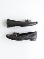 1990s PRADA BLACK FLATS SHOES SIZE 37,5