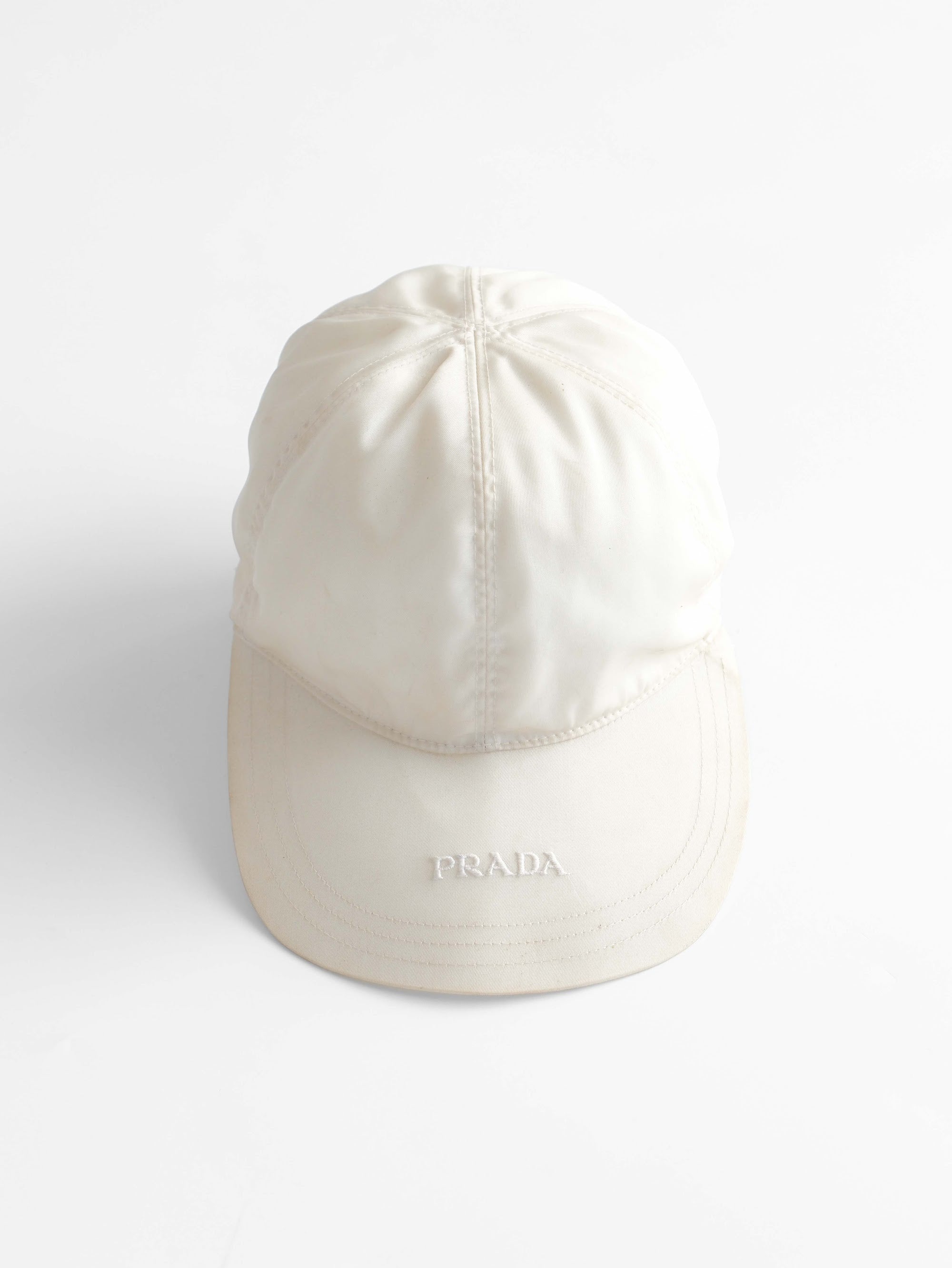 1990s PRADA WHITE HAT