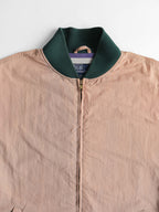 1990s RALPH LAUREN BEIGE POLO/ BOMBER JACKET