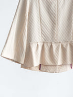 1990s RYKIEL  POLKA DOTS CREAM SONIA JACKET