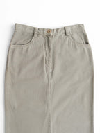 1990s STUSSY GREEN KHAKI SKIRT PANTS