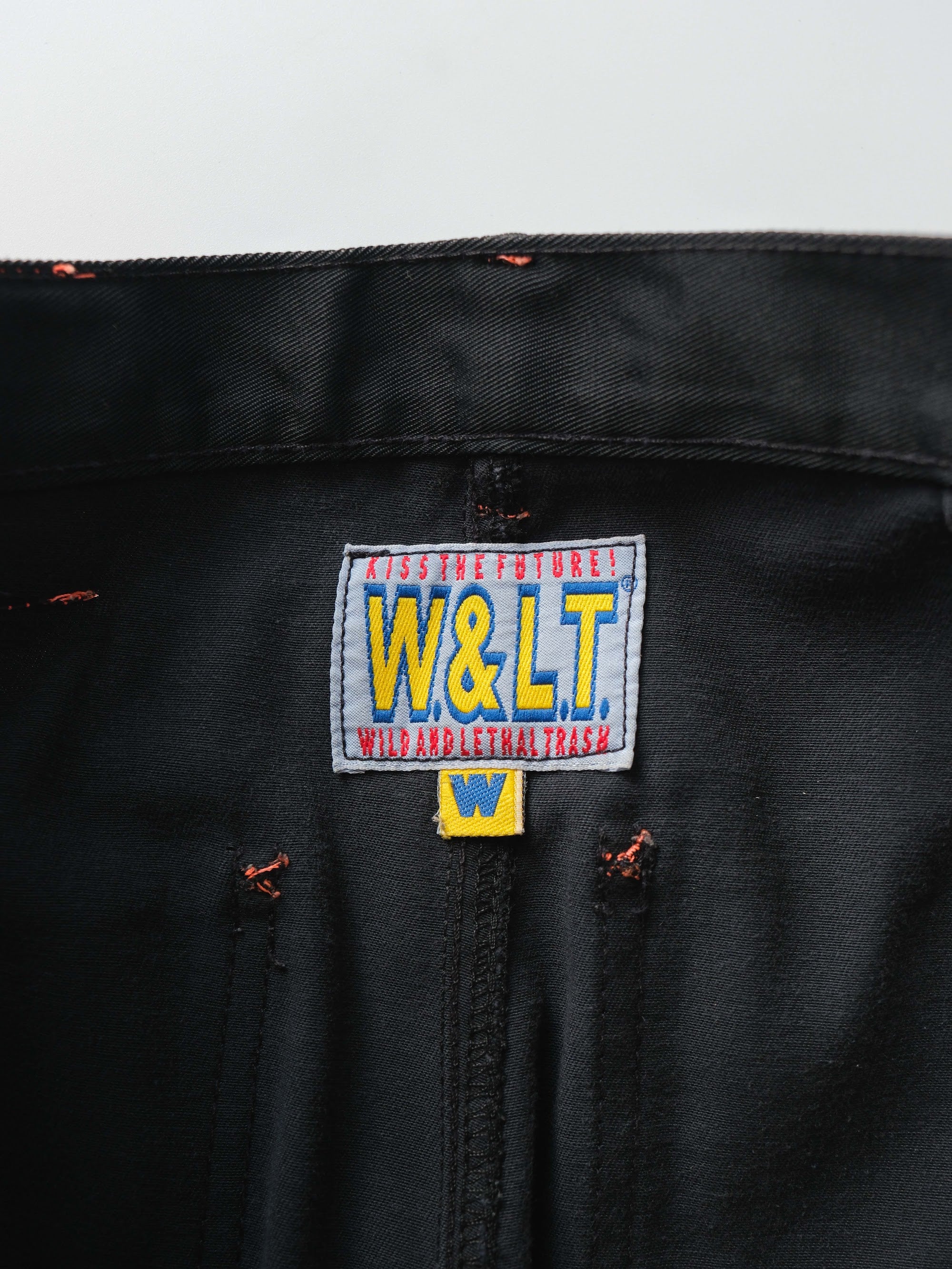 1990s W&LT BLACK PANTS