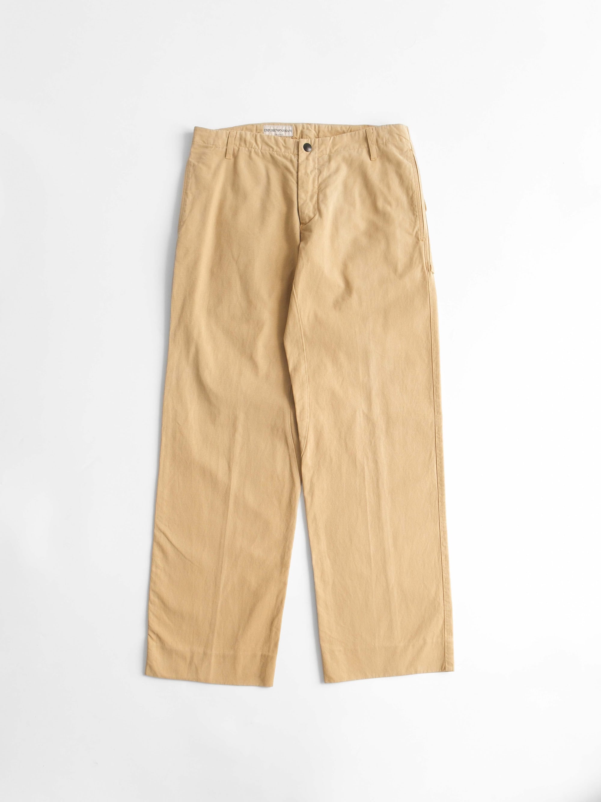 2000s ARMANI BEIGE EMPORIO PANTS