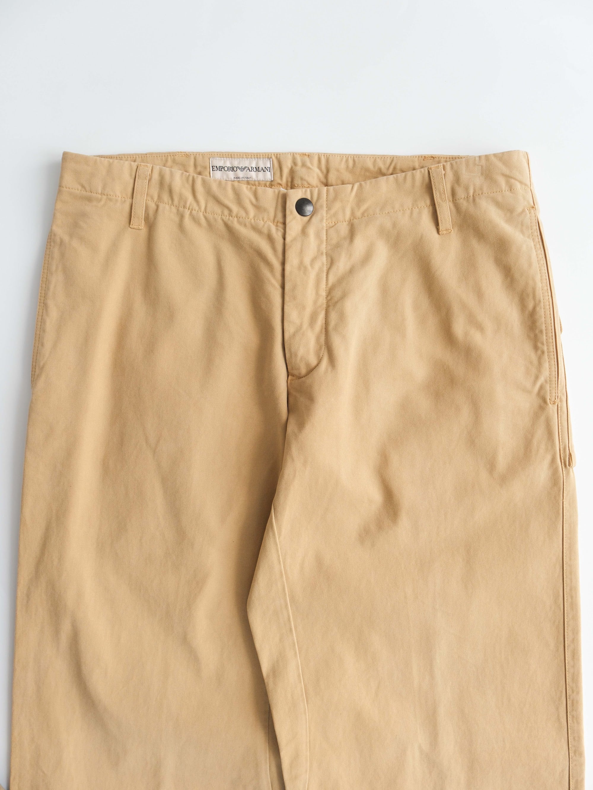2000s ARMANI BEIGE EMPORIO PANTS