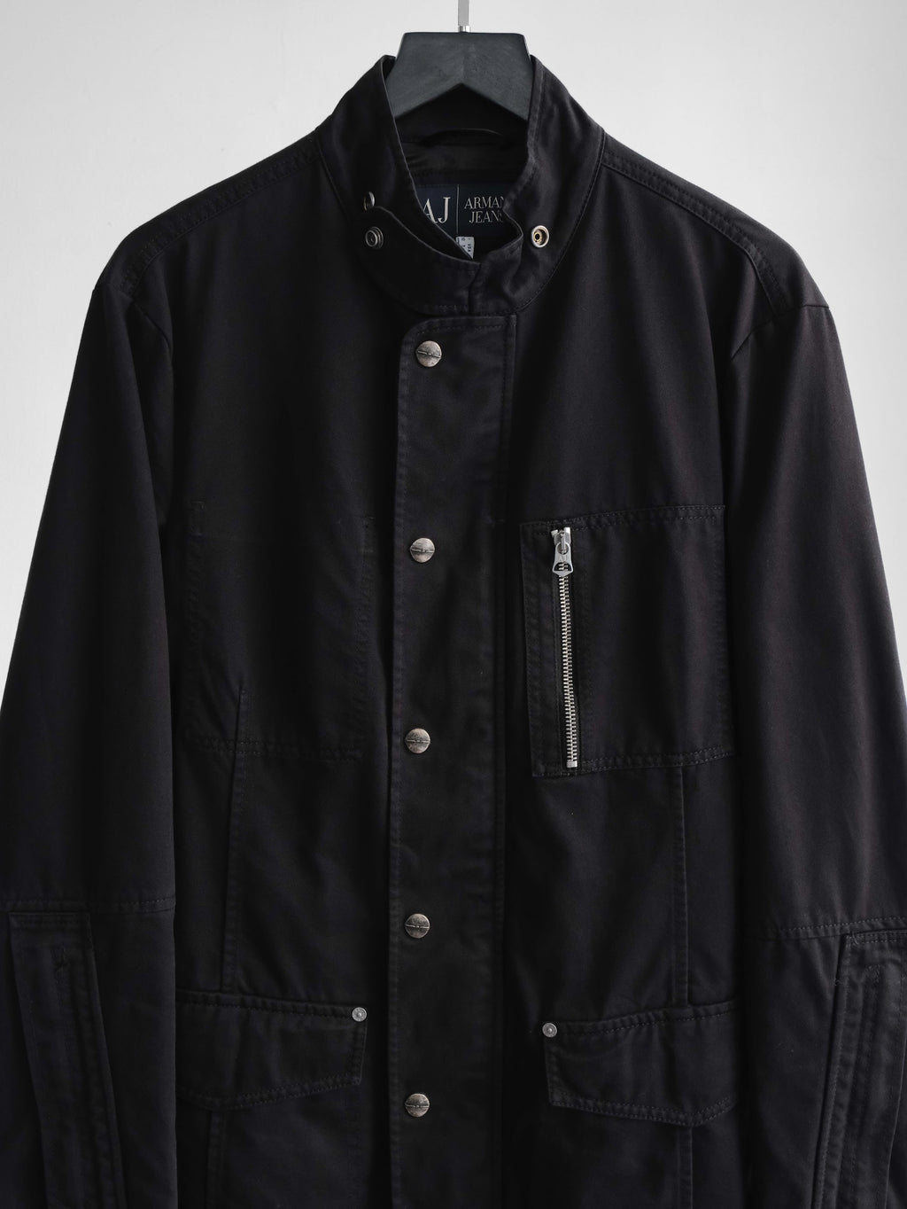 2000s ARMANI BLACK JEANS JACKET