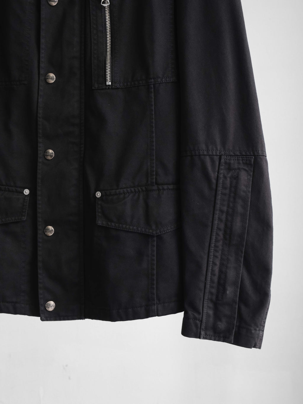 2000s ARMANI BLACK JEANS JACKET