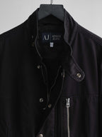 2000s ARMANI BLACK JEANS JACKET