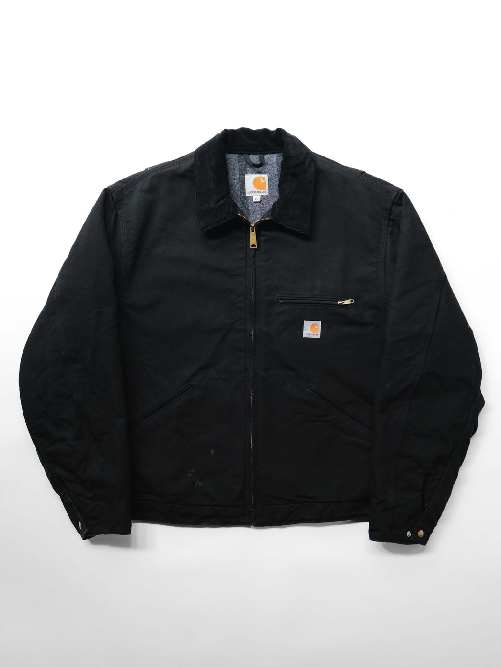 2000s CARHARTT BLACK DETROIT JACKET