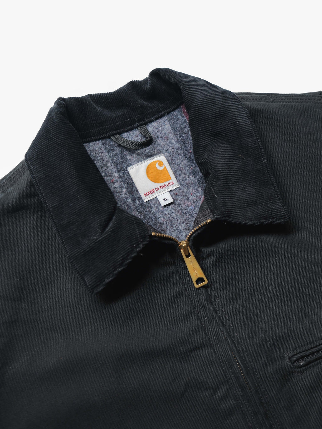 2000s CARHARTT BLACK DETROIT JACKET