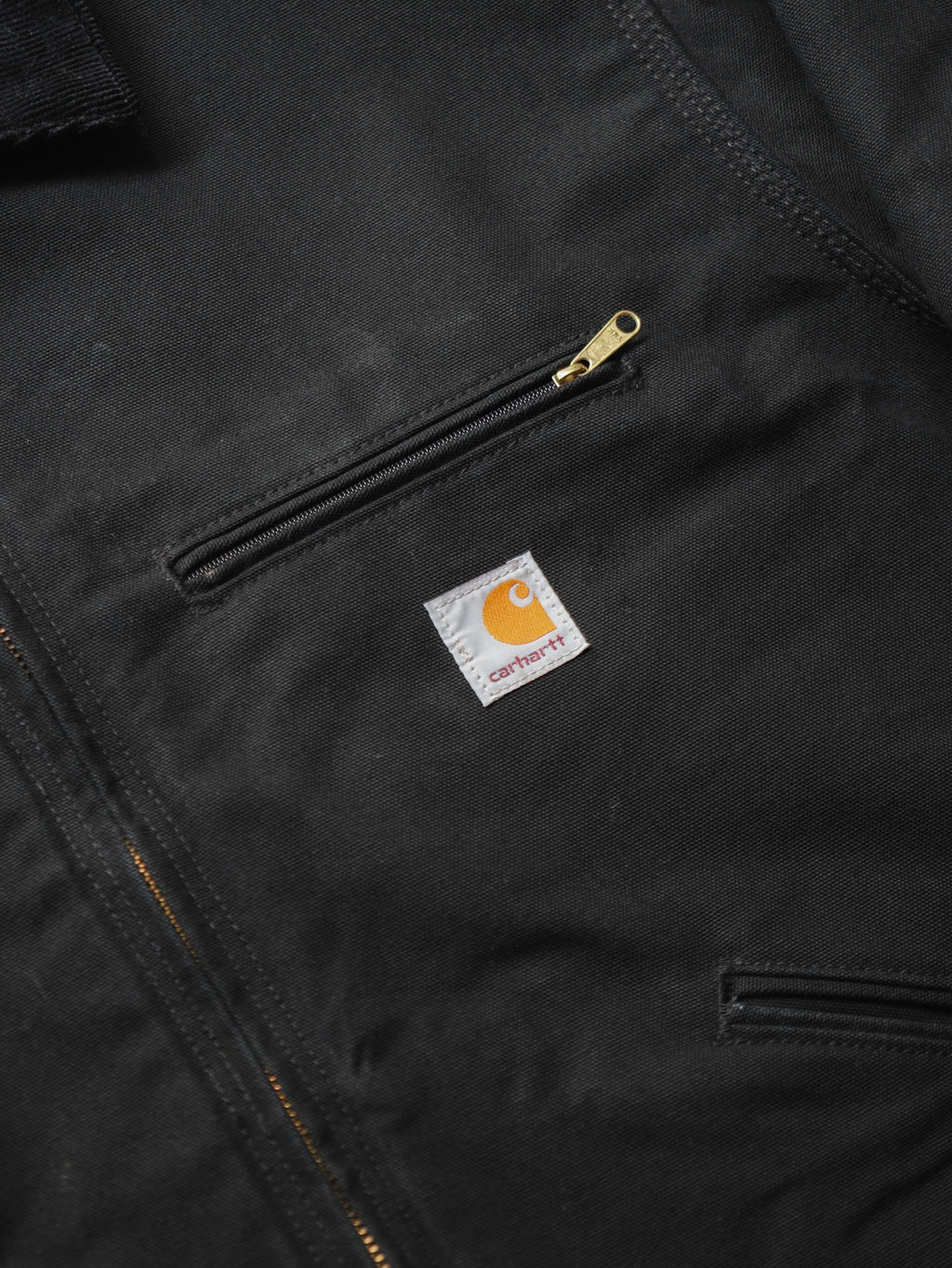2000s CARHARTT BLACK DETROIT JACKET