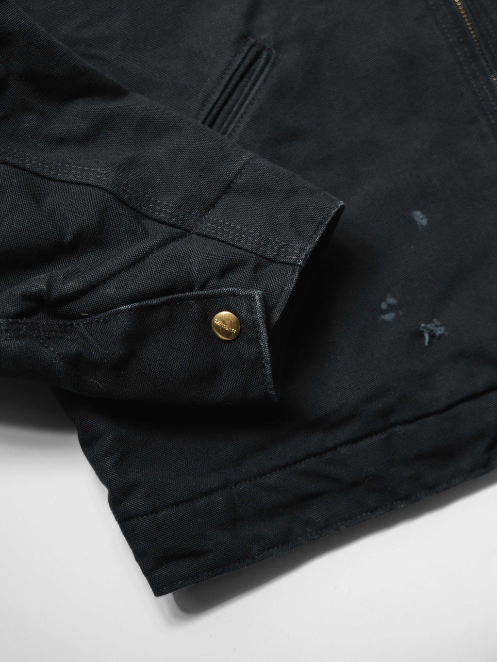 2000s CARHARTT BLACK DETROIT JACKET